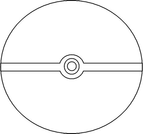 pokeball design outline  marioblade  deviantart