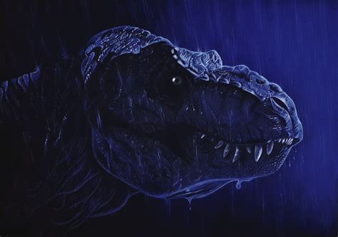 jurassic park  rex  kevercaser  deviantart