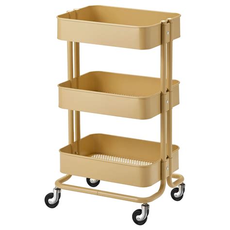 raskog utility cart yellow xx ikea