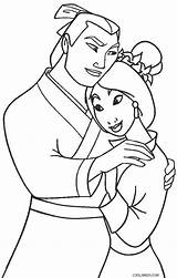 Mulan Shang Prinzessinnen Ausdrucken Cool2bkids Ausmalen sketch template