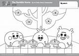 Bumble Nums Chilly Cheesecake sketch template