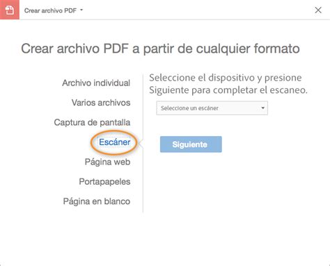 Escanear Documentos A Pdf Adobe Acrobat