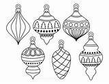 Ornaments Patterned Tear sketch template