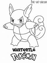 Pokemon Wartortle sketch template