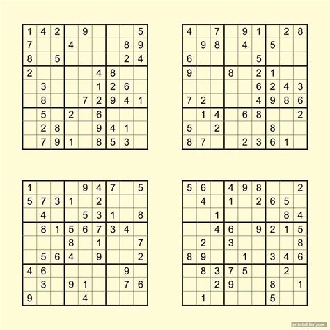 printable sudoku   page printable sudoku  printable sudoku