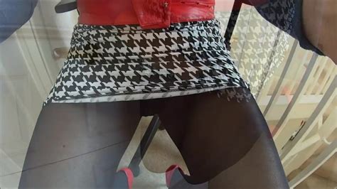 Short Skirt And Black Tights Free Crossdresser Porn Ab