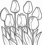 Easter Coloring Pages Flowers Flower Printable Color Getcolorings Print sketch template