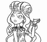 Ever After High Pages Coloring Kitty Cheshire Getcolorings sketch template