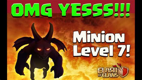 Clash Of Clans New Minion Level 7 New Troop Levels