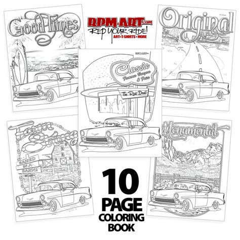 chevy bel air coloring pages sketch coloring page
