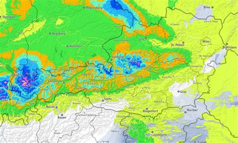 sneeuw onderweg naar alpenlanden en west europa meteoinfo actueel weer buienradar