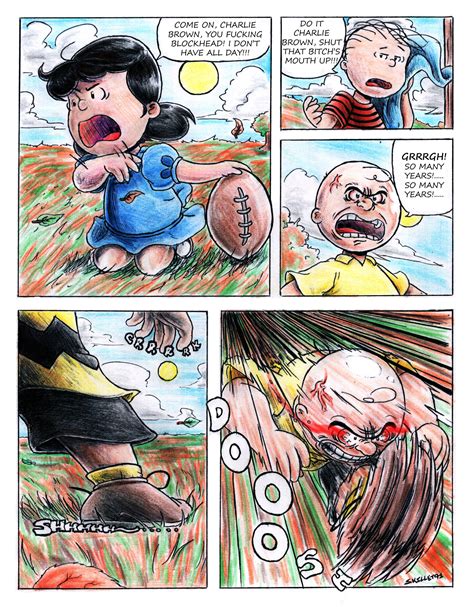 for once kick that fat ass football charlie brown pg 1 by skillet91 hentai foundry