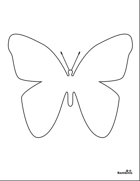 blank butterfly coloring pages  getcoloringscom  printable