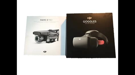 mavic  pro  dji goggles unboxing  thoughts youtube