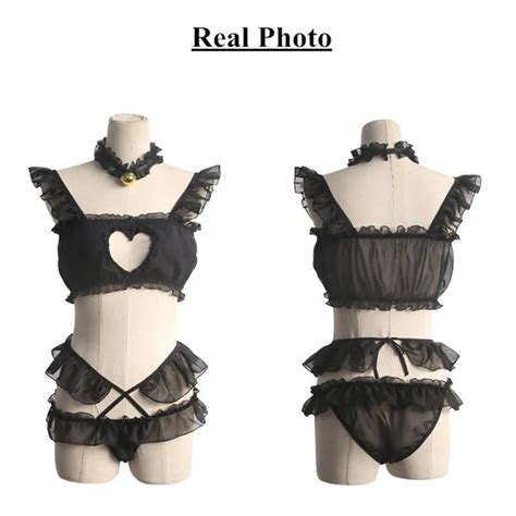 women lingerie sexy hot erotic cat cosplay costumes mesh transaprent