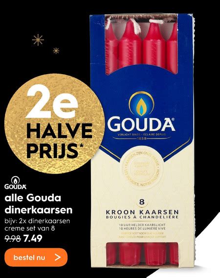 gouda dinerkaars folder aanbieding bij blokker details