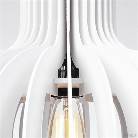 modern furnishings  wall panels modern lighting gibson white sculptural pendant light