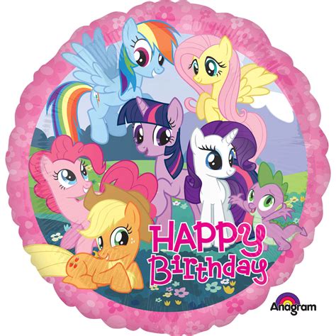 pony birthday party   happy birthday foil balloon ebay