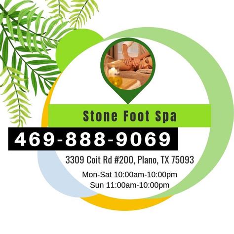 stone foot spa plano tx