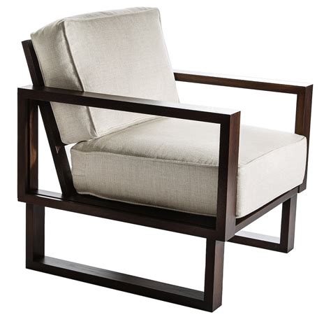 modern frame lounge chair espresso twist modern