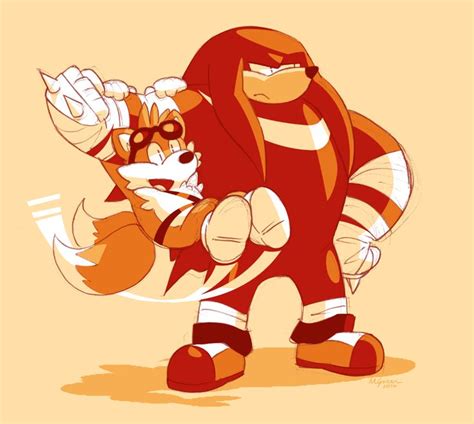 Pin By Nguyễn Trần On Knuckles And Tails Sonic Fan Art