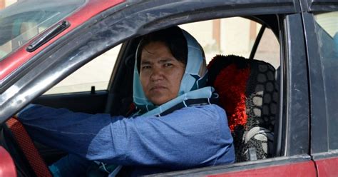 Afghanistan S Only Female Taxi Driver To Stay In The Driving Seat Enca