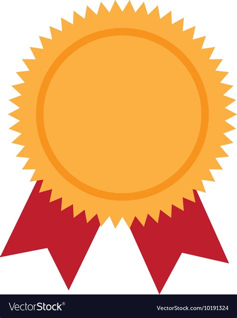 award ribbon winner graphic icon royalty  vector image