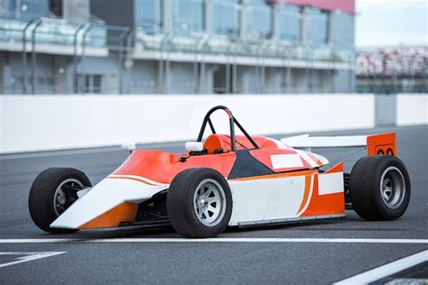 premium photo  formula racing car   track
