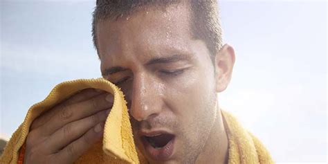 The Quickest Way To Stop Sweating After A Workout Men S Health