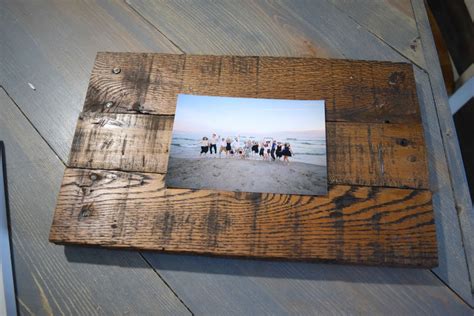 diy rustic scrap wood picture frames spotlight favorite