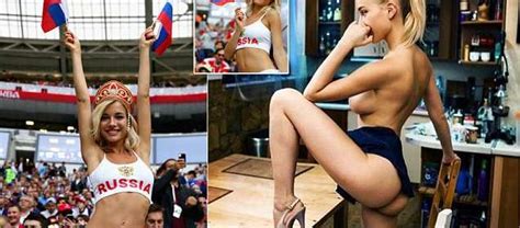 russia fan dubbed world cup s sexiest supporter is a porn star hot lifestyle news