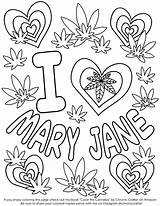 Marijuana Stoner Adults Trippy Smoking Valentine Ausmalbilder Pagess Birijus Crafter Inspirations Outstanding Colorings Coloringgames Coloringhome Getcolorings sketch template