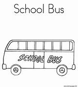 Coloring Bus School Pages Printable Info sketch template