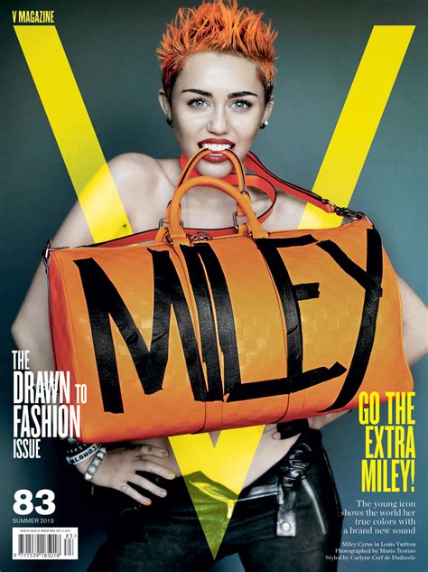 Miley Cyrus V Magazine 01 Gotceleb
