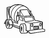 Truck Cement Mixer Concrete Coloring Mixers Clipart Architectural Engineering Car Pages Transparent Trucks Background Pump Coloringcrew Colorear Drawing Mix Ready sketch template