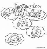Coloring Little Einsteins Pages Printable Cool2bkids Characters Einstein Kids Getcolorings sketch template