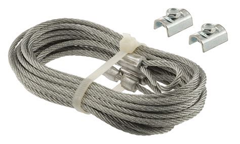 primeline safety cables steel galvanized   length    width   pr