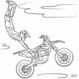 Coloring Pages Bike Motocross Dirt Ktm Cross Moto Printable Motorcycle Choose Board sketch template