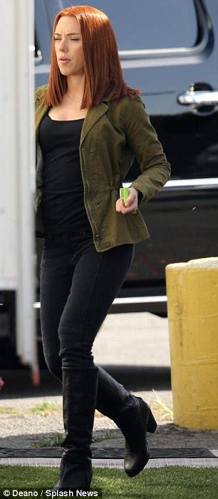 Scarlett Johansson S Curves Appear Less Ample As She