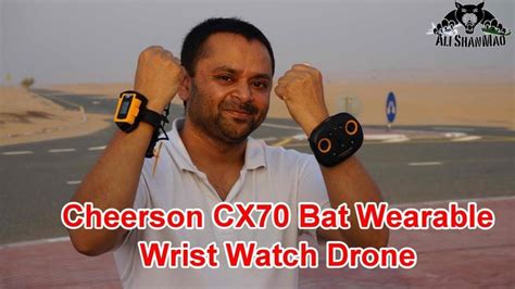 wearable wristwatch drone cheerson cx bat radio controlled aircraft wearable drone