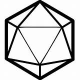 D20 Icon Roleplaying Teepublic 70s Sticker Retro Game Library sketch template