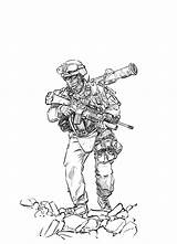 Guardia Colorear Militar Militares Soldados Siluetas Branch Promised Usmc Parejas sketch template