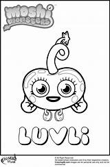 Moshi Pages Monsters Moshlings Coloring Getcolorings Obsession sketch template