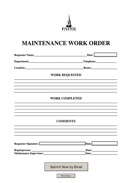 job order form sample fill  sign  dochub