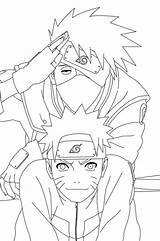 Naruto Coloring Pages Printable Kids Cartoon sketch template