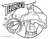 Coloring Pages Nba Thunder Basketball Raptors Toronto Warriors Golden State Lakers Players Celtics Boston Logos Oklahoma Logo City Sheets Color sketch template