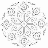 Mandala Mandalas Coloriage Onam Pookalam Buddhism Patterns Imprimir Buddhist Primavera Gifgratis sketch template