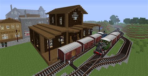 create mod train station schematic