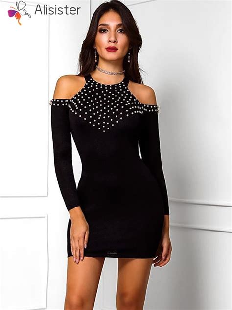 shiny sexy party mini dress women luxury nightclub dresses off shoulder