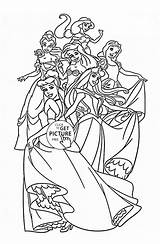 Coloring Pages Girls Princess sketch template